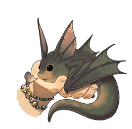 ambiguous_gender black_eyes disembodied_hand dorsal_frill duo feral frill_(anatomy) grey_body membrane_(anatomy) membranous_wings simple_background solo_focus tail white_background wings rapscallion european_mythology mythology vice_and_violence dragon human mammal mythological_creature mythological_scalie scalie western_dragon wyvern 2025 hi_res