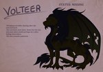 all_fours claws description feral horn male missing scales scar solo text wings yellow_body yellow_eyes yellow_scales plaguedogs123 activision mythology spyro_the_dragon volteer dragon mythological_creature mythological_scalie scalie 2025 digital_media_(artwork) english_text hi_res