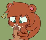 anthro anthro_penetrated blush blush_stickers bodily_fluids brown_blush brown_body brown_ears brown_fur brown_hair brown_nipples brown_nose brown_tail buckteeth cum cum_from_mouth cum_from_nose cum_in_mouth cum_in_nose cum_inside curled_tail duo ejaculation exclamation_point eyelashes fellatio female female_penetrated fur genital_fluids genitals green_background green_eyes hair hand_on_penis humanoid_genitalia humanoid_hands humanoid_penis leaking_cum loli long_tail male male/female male_penetrating male_penetrating_anthro male_penetrating_female navel nipples nude nude_anthro nude_female oral oral_penetration orgasm penetration penile penile_penetration penis penis_in_mouth pink_inner_ear puffed_cheeks saliva saliva_on_penis sex simple_background smile solo_focus squirrel_tail surprise surprised_expression tail teeth teeth_showing young young_anthro young_female young_penetrated third-party_edit toffee_(artist) murphy_and_mitzi mitzi_(ajmarekart) human mammal rodent sciurid tree_squirrel hi_res