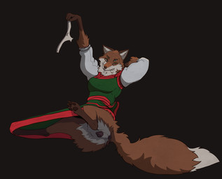 animal_genitalia animal_vulva anthro bottomless canine_genitalia canine_vulva clothed clothing digitigrade dress feet female genitals green_clothing green_dress looking_at_viewer medieval_clothing multi_eye panties pawpads paws soles solo teasing toes underwear undressing vulva garbagegarage four-eyes_(garbagegarage) canid canine fox mammal 2024 hi_res