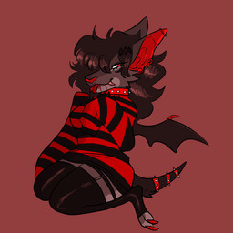 anthro bat_wings clothed clothing female fur hair membrane_(anatomy) membranous_wings simple_background solo wings bluehairedwolf_(artist) valerie_the_vampire_bat_(bluehairedwolf) bat leaf-nosed_bat mammal microbat vampire_bat yangochiropteran 1:1 absurd_res hi_res