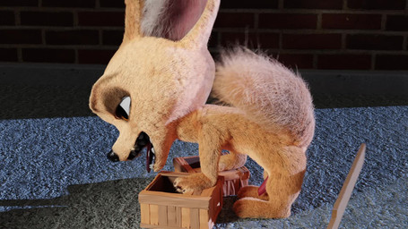 alley animal_genitalia animal_penis anthro bdsm bent_over butt_slap canine_genitalia canine_penis effects genitals male nude open_mouth paddle penis shota slap solo spanking young young_anthro oldwing sound_warning disney zootopia finnick_(zootopia) canid canine fennec_fox fox mammal true_fox 16:9 3d_(artwork) 3d_animation animated digital_media_(artwork) hi_res loop short_playtime sound video widescreen