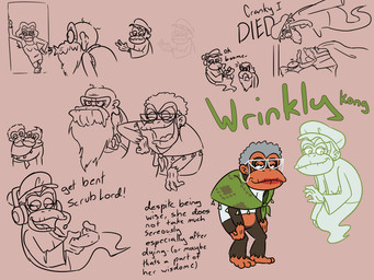 4_fingers anthro beard bed bent_arm bonnet bottomless bottomless_anthro bottomless_female breasts brown_beard brown_blanket brown_body brown_bonnet brown_clothing brown_dress brown_facial_hair brown_fur brown_hat brown_headwear brown_pillow brown_shawl brown_tongue canon_couple clothed clothed_anthro clothed_female clothed_male clothing controller curly_hair dialogue dress duo ear_piercing elbowing elderly_anthro elderly_female elderly_male electronics eye_contact eyes_closed eyewear facial_hair female fingers frown fur furniture furrowed_brow gaming gesture glasses green_line_art green_shawl grey_hair grumpy hair half-closed_eyes hand_gesture hat head_on_pillow headgear headphones headwear holding_controller holding_object hug hugging_another in_doorway legless lipstick looking_at_another love lying lying_on_bed makeup male multicolored_body name_in_dialogue narrowed_eyes no_pupils on_back on_bed open_frown open_mouth open_smile piercing pillow playing_video_game red_lipstick scared seductive shawl short_hair smile smiling_at_another smiling_at_partner spit-take standing tan_body tan_hands tan_skin text tongue two_tone_body under_blanket v_sign white_body white_bonnet white_eyes white_eyewear white_glasses wrinkles insertthenewblhere donkey_kong_(series) nileseyy_niles_disappears nintendo cranky_kong donkey_kong_(character) wrinkly_kong ghost kong mammal primate spirit 2024 4:3 character_name colored_line_art digital_drawing_(artwork) digital_media_(artwork) english_description english_text flat_colors hi_res meme multiple_images grandchild_(lore) grandfather_(lore) grandfather_and_grandchild_(lore) grandfather_and_grandson_(lore) grandmother_(lore) grandmother_and_grandchild_(lore) grandmother_and_grandson_(lore) grandparent_(lore) grandparent_and_grandchild_(lore) grandson_(lore)