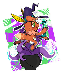 2_toes 4_arms abstract_background alternate_species anal anal_penetration antennae_(anatomy) anthro anus arm_grab arthropod_abdomen backsack balls blush blush_lines bodily_fluids breath cauldron chibi clothing eyebrows eyelashes feet fur genitals green_eyes hat head_tuft headgear headwear holding_object holidays looking_back male mane multi_arm multi_limb musical_note musical_symbol non-mammal_balls open_mouth orange_body orange_fur penetration restrained sex simple_background solo sweat sweatdrop symbol tentacle_in_ass tentacle_penetration tentacle_sex tentacles toes tuft witch_hat yellow_anus lividdear halloween melody_(bearnaise) arthropod insect lepidopteran moth 2022 hi_res nonbinary_(lore)