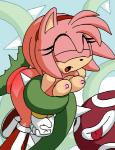 anthro areola big_breasts bouncing_breasts bound breasts butt_slap captured duo erect_nipples female nipples nude pink_body slap spanking tentacles thick_thighs wide_hips dboy project_x_love_potion_disaster sega sonic_the_hedgehog_(series) amy_rose eulipotyphlan hedgehog mammal 2014 2d_animation animated frame_by_frame