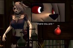 4_fingers anthro black_body black_fur collar female fingers fur grey_hair hair midriff navel potion potion_bottle red_sclera solo spiked_collar spikes tail text white_body white_eyes white_fur coriponer aeridiccore_(modeler) helluva_boss mythology loona_(helluva_boss) canid canid_demon canine demon hellhound mammal mythological_canine mythological_creature 2024 3d_(artwork) absurd_res digital_media_(artwork) english_text hi_res source_filmmaker_(artwork)