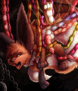 3_fingers 3_toes anal anal_penetration animal_genitalia animal_penis balls bdsm big_ears blue_tentacles bodily_fluids bondage bound brown_body brown_ears brown_eyes brown_fur brown_paws canine_genitalia canine_penis chain coiling countershade_balls countershade_genitalia countershade_tail countershade_torso countershading disembodied_tentacle double_anal double_penetration dungeon ears_up egg egg_insertion erection fangs feet feral fingers fluffy fluffy_tail forced fur genitals hair half-closed_eyes hindpaw inner_ear_fluff knot leg_glider_position leg_grab long_ears looking_at_viewer looking_pleasured male male_penetrated monotone_tentacles multicolor multicolored_body multicolored_fur multiple_insertions multiple_penetration narrowed_eyes nude one_eye_closed one_leg_up open_mouth orange_body orange_fur orange_tail ovipositor pawpads paws penetration penis pink_tentacles questionable_consent raised_leg rape red_knot red_penis red_tentacles restrained restrained_by_tentacles restricted saliva saliva_string sex solo spread_legs spreading suspended_via_tentacles suspension tail teeth tentacle_around_body tentacle_around_leg tentacle_around_neck tentacle_around_penis tentacle_around_tail tentacle_bulge tentacle_in_ass tentacle_masturbation tentacle_on_male tentacle_on_penis tentacle_ovipositor tentacle_penetration tentacle_rape tentacle_sex tentaclejob tentacles tentacles_on_male toes tongue tongue_out translucent translucent_tentacles tuft white_balls white_body white_countershading white_fur white_pawpads white_tail wince yellow_tentacles chibity timmy_fox canid canine fennec_fox fox mammal true_fox 2018 detailed digital_media_(artwork) hi_res signature