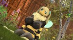 anthro backyard big_breasts breasts female flower neck_tuft nipples nude outside pigtails plant revamped_anthros solo tongue tongue_out tuft wings donglysfm abby_(donglysfm) arthropod bee hymenopteran insect 16:9 3d_(artwork) 4k absurd_res digital_media_(artwork) hi_res source_filmmaker_(artwork) widescreen