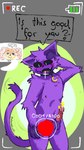 abyssalnsfw animal_genitalia anthro balls bodily_fluids camera canid canine canis catnap_(poppy_playtime) collar collar_tag dogday_(poppy_playtime) domestic_cat domestic_dog ears_down erection excited felid feline feline_genitalia felis fluffy genital_fluids genitals hi_res inner_ear_fluff leaking_precum male mammal mob_entertainment moon_collar_tag nervous nipples nude nude_anthro nude_male penis pivoted_ears poppy_playtime pose precum prick_ears raised_tail slim smiling_critters solo tail tuft video_camera