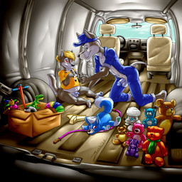 age_difference anthro balls barefoot bodysuit bottomless briefs car circumcised clothed clothing discarded_clothing duo erection eye_contact feet flaccid genitals half-erect humanoid_genitalia humanoid_penis imminent_rape imminent_sex inside inside_car inside_vehicle jumpsuit kneeling larger_male looking_at_another male male/male medium_truck naughty_face open_clothing open_shirt open_topwear penis penis_poking_out plushie shirt sitting size_difference skinsuit slightly_chubby smaller_male smile tight_clothing topwear toy truck underwear van vehicle whiskers young young_anthro young_male zooshi canid canine canis domestic_dog husky mammal nordic_sled_dog spitz wolf 1:1 digital_media_(artwork) hi_res signature