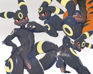 anal anal_penetration anthro anthrofied backsack balls biped black_balls black_eyes black_nose black_penis black_perineum blush bodily_fluids butt cum cum_in_ass cum_inside duo erection faceless_character faceless_male femboy foreskin fur genital_fluids genitals glans hand_on_hip heart_symbol humanoid_genitalia humanoid_penis licking licking_lips looking_at_viewer looking_back looking_back_at_viewer male male/male multicolored_body multicolored_fur multicolored_tail nipples nude nude_anthro nude_male penetration penile penile_penetration penis penis_in_ass perineum pink_glans pokemorph presenting presenting_hindquarters red_sclera sex small_waist solo_focus spread_butt spreading tail thick_thighs tongue tongue_out wide_hips yellow_body bittersyrup nintendo pokemon arcanine eeveelution generation_1_pokemon generation_2_pokemon pokemon_(species) umbreon hi_res