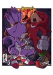 anthro bodily_fluids crouching drooling duo fellatio female genital_fluids genitals looking_pleasured male male/female nude open_mouth oral penile penis pussy saliva sex vaginal_fluids volcano skajrzombie sega sonic_the_hedgehog_(series) blaze_the_cat knuckles_the_echidna domestic_cat echidna felid feline felis mammal monotreme 2022 hi_res