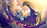 blue_eyes cloud detailed_background dusk female feral horn membrane_(anatomy) membranous_wings moon night outside purple_body sky solo star starry_sky text wings lanmana nintendo pokemon bat generation_7_pokemon legendary_pokemon lunala mammal pokemon_(species) 2017 digital_media_(artwork) url