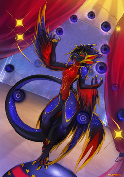 anthro circus female juggler solo space star klemens hi_res