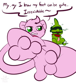 3_toes anthro ball_gag balls barefoot bdsm blindfold bondage bound dialogue duo erection feet female foot_focus gag gagged genitals green_eyes grey_background male male/female paws penis simple_background smile soles speech_bubble tail text toes tongue white_background thefablednekos nintendo pokemon ashley_(thefablednekos) jay_(thefablednekos) generation_1_pokemon generation_2_pokemon larvitar legendary_pokemon mew_(pokemon) pokemon_(species) 2017 dated digital_media_(artwork) english_text hi_res signature