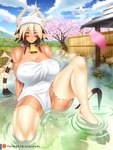 bell bell_collar big_breasts black_collar breasts cherry_blossom collar cowbell detailed_background female flower group hooves horn hot_spring huge_breasts looking_at_viewer monster_girl_(genre) onsen open_mouth outside partially_submerged patreon_logo plant prunus_(flower) pupils reclining solo_focus square_pupils text towel towel_only water wet yellow_eyes blacksaikou monster_musume nintendo patreon pokemon cathyl_(monster_musume) animal_humanoid bovid bovid_humanoid bovine bovine_humanoid cattle_humanoid generation_4_pokemon generation_7_pokemon horned_humanoid humanoid legendary_pokemon mammal mammal_humanoid meltan pokemon_(species) togekiss 2019 hi_res url