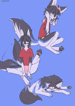 accessory anthro basic_sequence bottomless bow_(feature) bow_accessory bow_ribbon butt camel_toe clothed clothing curled_up digitigrade female feral flat_chested hair_accessory hair_bow hair_ribbon linear_sequence panties paws raising_leg ribbons sitting slim solo species_transformation spread_legs spreading tail tail_motion tailwag three_frame_image three_frame_sequence transformation transformation_sequence underwear x0009000x canid canine canis mammal wolf absurd_res hi_res sequence