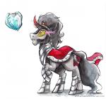2014 <3 armor black_hair crown crystal electricity equine eye_mist facial_hair fangs friendship_is_magic glowing hair horn king_sombra_(mlp) magic male mammal my_little_pony plain_background red_eyes robe sideburns solo sophiecabra tess_garman unicorn white_background
Rating: Safe
Score: 5
User: 2DUK
Date: April 08, 2014