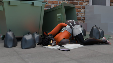 after_anal after_rape after_sex alley anthro ass_up bag bodily_fluids butt cum cum_drip cum_dumpster cum_on_butt cum_on_face cum_on_ground dripping genital_fluids head_on_ground male night open_mouth solo trash trash_bag white_body markusmatero valorlynz_(modeler) arknights blender_cycles hypergryph studio_montagne aak_(arknights) canid domestic_cat felid feline felis mammal something 16:9 3d_(artwork) blender_(artwork) digital_media_(artwork) hi_res widescreen