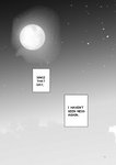 cloud comic english_text full_moon hi_res monochrome moon night not_furry outside risenpaw star text zero_pictured