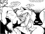 1995 anthro anthro_on_anthro bodily_fluids breasts butt butt_grab canid canine cum cum_in_mouth cum_inside duo english_text erection eric_schwartz excessive_cum excessive_genital_fluids fellatio female female_penetrated fox fur genital_fluids genitals hand_on_butt male male/female male_penetrating male_penetrating_female mammal monochrome naturally_censored nipple_tuft nude oral oral_penetration penetration penile penis rod_steele sex sheila_vixen squeezing tail text tuft