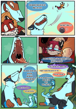 abdominal_bulge after_vore anthro anthro_prey artificer artificer_(dungeons_and_dragons) belly black_body black_fur blue_body blue_eyes blue_fur bodily_fluids bone brown_body brown_fur caught clothing defeated dialogue dice digested digestion drooling dungeon_master eyewear fatal_digestion fatal_vore female feral feral_pred fur glasses green_eyes grey_body grey_fur group internal licking licking_lips lying magic_user male melting melty_digestion monk neck_bulge on_back open_mouth oral_vore party_wipe red_body red_fur saliva saliva_string size_difference skull soft_vore speech_bubble spots squirming stripes swallowed swallowed_alive swallowing teal_body teal_fur teeth text throat thrown thrown_in_mouth tongue tongue_out unwilling_prey vore weight_gain white_body white_fur willing_pred fioldude dungeons_and_dragons hasbro wizards_of_the_coast gregory_mist-tail pala_(feroxdoon) roanth_rufry_alfer_(character) sero_(feroxdoon) canid canine cougar felid feline fox ghost hybrid jaguar mammal mustelid musteline pantherine red_fox spirit tiger true_fox true_musteline weasel comic english_text hi_res