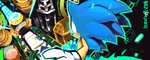 anthro balloon blue_body blue_fur clothing fur gloves handwear inflatable male palm_tree plant resort solo tree niwa0w0 sega sonic_colors sonic_the_hedgehog_(series) sonic_the_hedgehog alien cyan_wisp_(sonic) eulipotyphlan hedgehog mammal wisp_(sonic)