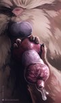 anatomically_correct anatomically_correct_genitalia anatomically_correct_penis animal_genitalia animal_penis anthro anthro_on_feral anus balls bestiality bodily_fluids butt canine_genitalia canine_penis close-up cum duo ejaculation erection feral fur genital_fluids genital_shot genitals hairless_balls holding_another's_knot holding_another's_penis holding_knot holding_penis knot knot_grab knot_root_grab knot_tugging male masturbation orgasm penis penis_grab penis_shot realistic_feral werewolfdegenerate canid canine canis domestic_dog mammal 3:5 absurd_res digital_media_(artwork) digital_painting_(artwork) hi_res