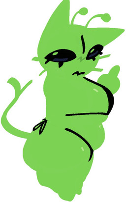 antennae_(anatomy) anthro belly bikini black_bikini black_clothing black_eyes black_sclera black_swimwear breasts clothing eyelashes female green_antennae green_body green_ears green_tail mouth_closed overweight overweight_anthro overweight_female shortstack shortstack_female side_view simple_background solo swimwear tail thick_thighs two-piece_swimsuit whiskers white_background xarop77 pipis_(xarop77) alien domestic_cat felid feline felis mammal 2024 digital_media_(artwork) full-length_portrait lineless portrait