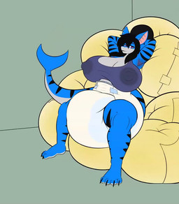 anthro balled_up_diaper big_breasts big_diaper bodily_fluids breasts diaper excessive_urine female genital_fluids huge_breasts huge_diaper hyper_diaper leaking_diaper looking_pleasured nipple_outline nipples peeing piercing solo spread_legs spreading unclean_diaper urine urine_on_ground urine_pool used_diaper using_diaper watersports wet_diaper wetting wetting_diaper the_sheepl scotiatheshark aquatic fish shark animated long_playtime sound video