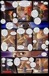 absurd_res anthro canid canine clothed clothing comic detailed_background digital_media_(artwork) disney english_text female fennec_fox finnick_(zootopia) fox hi_res judy_hopps lagomorph larger_male leporid male mammal nick_wilde police police_uniform rabbit red_fox size_difference supersmurgger_(artist) text true_fox uniform zootopia