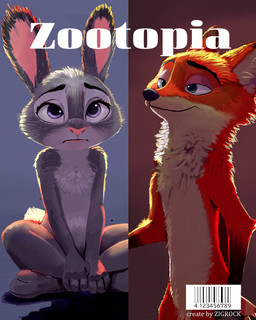 3_toes 4_fingers anthro barcode biped black_nose countershade_face countershade_fur countershade_neck countershade_torso countershading dipstick_ears duo ear_markings eyebrows eyelashes featureless_chest feet female female_anthro fictional_magazine_cover fingers fur gloves_(marking) green_eyes grey_body grey_fur iris male male/female male_anthro markings mouth_closed multicolored_ears nude nude_anthro nude_female nude_male orange_body orange_fur philtrum pink_inner_ear pink_nose pupils purple_eyes scut_tail short_tail snout tail text toes zigrock001 disney zootopia judy_hopps nick_wilde canid canine fox lagomorph leporid mammal rabbit red_fox true_fox 2024 4:5 artist_name copyright_name cover hi_res magazine_cover