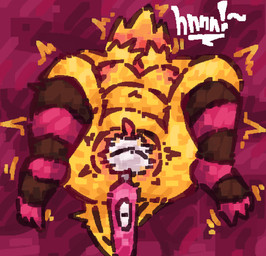 anthro belly big_butt blush body_blush butt clothing covering covering_face curling_toes feet female footwear genitals hand_on_face legwear masturbation moan motion_lines overwhelmed pattern_clothing pattern_footwear pattern_legwear pattern_socks pink_background presenting presenting_hindquarters presenting_vulva scales sex_toy simple_background slightly_chubby slightly_chubby_female socks solo striped_clothing striped_footwear striped_socks stripes tail text thick_thighs thigh_highs thigh_socks throbbing throbbing_vulva twitching vibrator vulva vulva_blush wand_vibrator yellow_body yellow_scales scaliescum undertale_(series) alphys lizard reptile scalie aliasing colored_line_art digital_media_(artwork) english_text full-length_portrait hi_res portrait