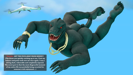anthro balls butt cloud drone erection falling falling_down feet genitals jewelry male nude nude_anthro nude_male panic_attack panicked_look panicking pecs penis profanity red_eyes sky solo text meteorsmash okamical_(modeler) epic_games fortnite thunder_(fortnite) komodo_dragon lizard monitor_lizard reptile scalie 16:9 3d_(artwork) 4k absurd_res digital_media_(artwork) english_text hi_res widescreen