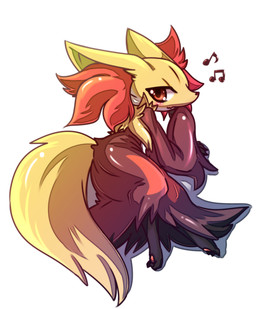 ambiguous_gender anthro blush canine delphox fox fur hi_res inner_ear_fluff looking_at_viewer lying mammal nintendo pokémon red_eyes red_fur shioppoihito simple_background solo video_games yellow_fur

Rating: Safe
Score: 40
User: iamthatguy
Date: February 18, 2014
