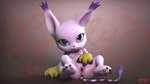 16:9 3d_(artwork) anthro bandai_namco claws digimon digimon_(species) digital_media_(artwork) feet felid feline female gatomon genitals gibly hi_res humanoid long_tail mammal pawpads paws presenting pussy soles solo spread_pussy spreading tail toes widescreen