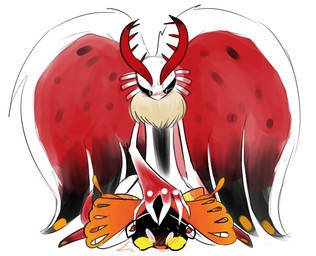 ambiguous_gender ambiguous_penetrated ambiguous_penetration antennae_(anatomy) anthro antlers biped black_body black_fingernails black_fur black_nails black_sclera blush blush_lines bolt_emanata chest_tuft colored_nails countershade_torso countershading cute_fangs digitigrade dipstick_tail doggystyle duo emanata fangs fingernails fluffy fluffy_tail from_behind_position front_view fur hand_on_head head_wings horn huge_wings insect_wings kneeling larger_anthro larger_male lepidopteran_wings looking_at_another looking_at_partner looking_pleasured lying male male/ambiguous male_anthro male_penetrating male_penetrating_ambiguous markings mouthless multicolored_body multicolored_fur nails neck_tuft on_front open_mouth open_smile penetration penile penile_penetration pupils red_body red_fur sex simple_background size_difference smaller_ambiguous smaller_penetrated smile tail tail_markings tan_body tan_fur teeth tuft unusual_wing_placement white_background white_body white_eyes white_fur white_pupils wings ne_(pixiv) kirby_(series) kirby_and_the_forgotten_land nintendo chaos_elfilis morpho_knight alien arthropod butterfly chinchilla chinchillid insect lepidopteran mammal rodent starling_(kirby) 2023 digital_drawing_(artwork) digital_media_(artwork)