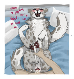 animal_genitalia animal_vulva bed bestiality blush bodily_fluids claws cum cum_in_vagina cum_inside duo faceless_character faceless_human faceless_male feline_genitalia feline_vulva female female_feral female_focus female_on_human female_penetrated feral feral_penetrated first_person_view furniture genital_fluids genitals heart_symbol human_on_feral human_penetrating human_penetrating_feral interspecies looking_at_viewer lying male male/female male_on_feral male_penetrating male_penetrating_female male_pov neck_tuft on_back open_mouth orgasm pawpads penetration penile penile_penetration penis penis_in_vagina sex solo_focus tuft vaginal vaginal_penetration vulva digitoxici felid human leopard mammal pantherine snow_leopard hi_res