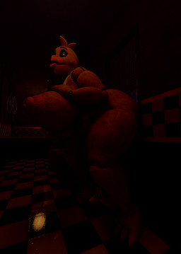 anthro areola barely_visible_genitalia barely_visible_vulva big_breasts breasts butt female fingers genitals huge_breasts looking_at_viewer machine nipples nude solo tongue vulva lil'goober octal_(modeler) five_nights_at_freddy's scottgames chica_(fnaf) animatronic avian bird chicken galliform mammal phasianid robot 2025 3d_(artwork) absurd_res blender_(artwork) digital_media_(artwork) hi_res
