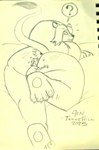 anthro big_butt blush butt duo face_in_ass feet hindpaw hug huge_butt hugging_another hugging_from_behind hyper hyper_butt male male/male paws size_difference slightly_chubby tail hoosierman9911a discord_(app) fan_character elf felid feline humanoid hybrid lion mammal pantherine 2025 absurd_res hi_res signature sketch traditional_media_(artwork)