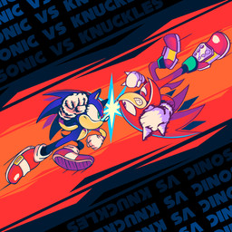 5_fingers abstract_background anthro background_text clothing duo fight fingers fist footwear gloves green_eyes handwear male pupils purple_eyes red_clothing red_footwear red_shoes sharp_teeth shoes spiked_gloves spikes tail teeth text white_clothing white_gloves white_handwear nkognz sega sonic_the_hedgehog_(series) knuckles_the_echidna sonic_the_hedgehog echidna eulipotyphlan hedgehog mammal monotreme 1:1 2022 digital_drawing_(artwork) digital_media_(artwork) english_text