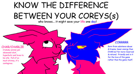 ambiguous_feral ambiguous_gender cheek_tuft chest_tuft duo eyelashes facial_tuft feral feral_with_hair hair long_hair looking_aside looking_away looking_up simple_background smile text tuft jackrabbit_(artist) corey_(jackrabbit) hare hybrid lagomorph leporid mammal rabbit 2025 character_name colored_line_art comic_sans digital_media_(artwork) english_text microsoft_paint_(artwork)