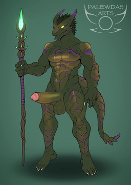 5_fingers 5_toes balls big_balls big_penis druid erection feet fingers genitals glans green_body green_scales green_skin holding_object horn humanoid_genitalia humanoid_penis magic_user male muscular muscular_male nude penis purple_body purple_scales scales solo staff tail throbbing throbbing_balls throbbing_penis toes tribal_spellcaster yellow_eyes ceehaz mehdrawings palewdas_arts dog_knight_rpg dungeons_and_dragons hasbro wizards_of_the_coast skarr_(palurdas_arts) dragonborn_(dnd) scalie 2d_animation absurd_res animated artist_collaboration hi_res no_sound short_playtime tagme video
