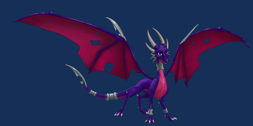 3_fingers 3_toes 8_horns accessory aged_up armlet blade dewclaw digitigrade facial_markings feet female feral fingers forehead_markings furgonomics green_eyes head_markings horn jewelry long_tail looking_at_viewer magenta_scales magenta_wings markings membrane_(anatomy) membranous_wings multi_horn multicolored_body neck_ring neck_spikes purple_body purple_scales quadruped ring scales solo spread_wings standing tail tail_accessory tail_blade tail_jewelry tail_ring teeth toes two_tone_body ventral_scales weapon_tail wings bennythedarkdragon activision european_mythology mythology spyro_the_dragon corrupt_cynder cynder dragon mythological_creature mythological_scalie scalie western_dragon 2011 absurd_res alpha_channel digital_drawing_(artwork) digital_media_(artwork) hi_res