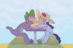 cutie_mark dragon equine friendship_is_magic hat horn horse kissing mammal my_little_pony pia-sama pony rarity_(mlp) spike_(mlp) unicorn
Rating: Safe
Score: 17
User: darknessRising
Date: April 12, 2014