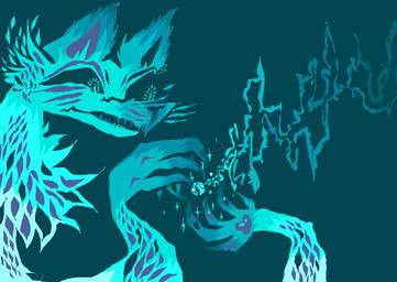 ambiguous_gender anthro blue_body blue_fur earth fur macro open_mouth planet planet_dwarfing sharp_teeth simple_background solo teal_background teeth naircat felid feline mammal 2017 blue_theme digital_drawing_(artwork) digital_media_(artwork) microsoft_paint_(artwork) teal_theme