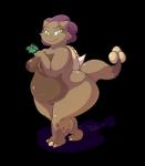 anthro belly big_belly biped breasts brown_body brown_nipples brown_skin feet female green_eyes hair hindpaw looking_at_viewer navel nipples non-mammal_breasts non-mammal_nipples obese obese_anthro obese_female overweight overweight_anthro overweight_female paws purple_hair shell short_hair solo spikes standing tail thick_thighs goblinhordestudios ankylosaurian ankylosaurid ankylosaurus dinosaur ornithischian prehistoric_species reptile scalie thyreophoran 2016 alpha_channel hi_res