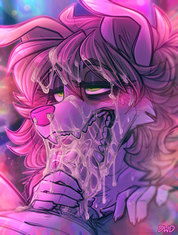 anthro big_tongue blurred_background blush bodily_fluids cum cum_from_nose cum_in_hair cum_in_mouth cum_in_nose cum_inside cum_on_face cum_on_hand cum_on_penis cum_on_tongue duo excessive_cum excessive_genital_fluids eyelashes fellatio female fingers genital_fluids genitals hair hand_on_hip hand_on_leg hand_on_pelvis hand_on_penis handjob holding_penis male male/female open_mouth oral penile penis pupils sex sharp_teeth solo_focus teeth three-quarter_view tongue tongue_out tongue_out_fellatio touching_penis wide_tongue dimwitdog dimmi_(dimwitdog) border_collie canid canine canis collie domestic_dog herding_dog mammal pastoral_dog sheepdog 2025 absurd_res hi_res