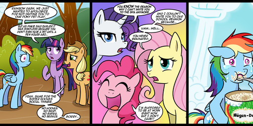 applejack_(mlp) comic cutie_mark equine female feral fluttershy_(mlp) friendship_is_magic group horn horse ice_cream madmax my_little_pony pegasus pinkie_pie_(mlp) pony rainbow_dash_(mlp) rarity_(mlp) twilight_sparkle_(mlp) unicorn wings
Rating: Safe
Score: 8
User: Rina
Date: November 21, 2011