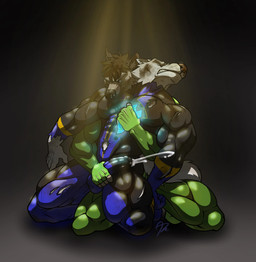 abs anthro anthro_rape anthro_raped anthro_raping anthro_raping_anthro arms_around_another arms_around_chest arms_around_partner arms_around_torso arms_around_waist aroused aroused_by_another aroused_face aroused_male aroused_smile balls_outline barazoku biceps big_bulge big_muscles big_pecs black_bodysuit black_clothing black_skinsuit blue_bodysuit blue_clothing blue_skinsuit bodily_fluids bodysuit brown_body brown_fur brown_hair bruised bruised_cheek bruised_face bulge bulge_fondling bulge_grab bulge_rubbing captured clenched_teeth clothing cum cum_from_penis cum_in_clothing cum_in_pants cum_spurt cum_through_clothing cum_through_pants cumshot detailed_bulge dominant dominant_anthro dominant_male domination/submission duo ejaculation erection erection_under_clothing erection_under_pants forced fur genital_fluids genital_outline grabbing_another grabbing_from_behind grabbing_partner green_bodysuit green_clothing green_skinsuit grin grope hair hand_on_bulge handjob handjob_through_clothing holding_another holding_bulge holding_erection holding_from_behind holding_partner kneeling kneeling_on_ground latex latex_bodysuit latex_clothing latex_skinsuit looking_pleasured male male/male male_rape male_raped male_raping male_raping_male manly muscular muscular_anthro muscular_arms muscular_male muscular_thighs overhead_lighting pecs penile penis_outline rape rape_face restrained rubbing_bulge secretly_loves_it sex shadow skinsuit smile smirk smirking_dom spandex spandex_clothing spandex_suit spread_legs spreading squeezing_bulge submissive submissive_anthro submissive_male superhero superhero_costume supervillain supervillain_costume tail teeth tenting thick_arms thick_thighs tight_clothing tight_skinsuit torn_bodysuit torn_clothing torn_skinsuit tough_guy villain_dominating_hero villainous wet wet_clothing white_body white_fur albawuff mythology canid canine canis mammal mythological_canine mythological_creature werecanid werecanine werecreature werewolf wolf absurd_res hi_res